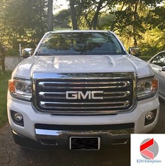 Precut DECALS for 2015 2016 2017 2018 2019 2020 GMC CANYON Emblem Overlay Set