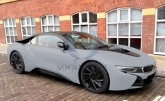 Premium Ultra Matte Flat Storm Gray Car Auto Vinyl Wrap Sticker Decal Sheet Film