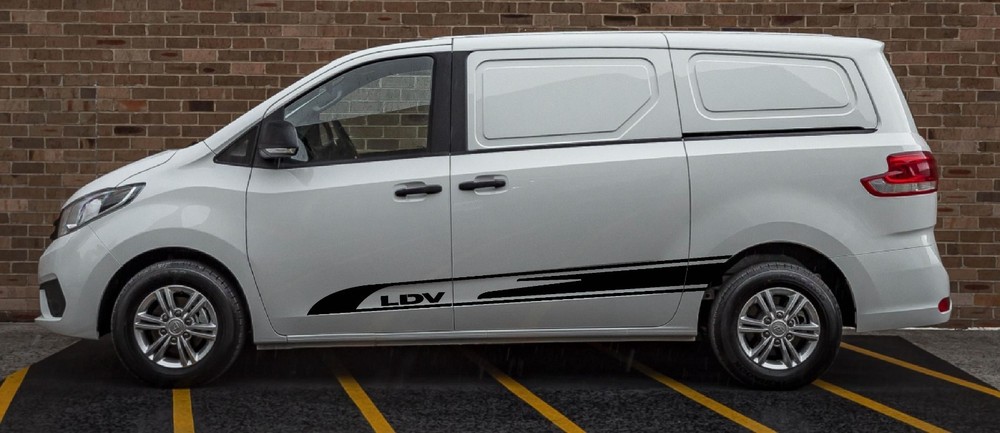 LDV G10 Van Side Stripe Decals Premium Vinyl Stickers Both Sides 01