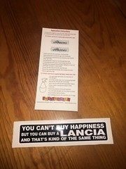 you can’t buy happiness but you can buy a lancia