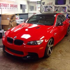 Avery Dennison SW900 Supreme Gloss Carmine Red Vinyl Car Wrap Film | 436-O