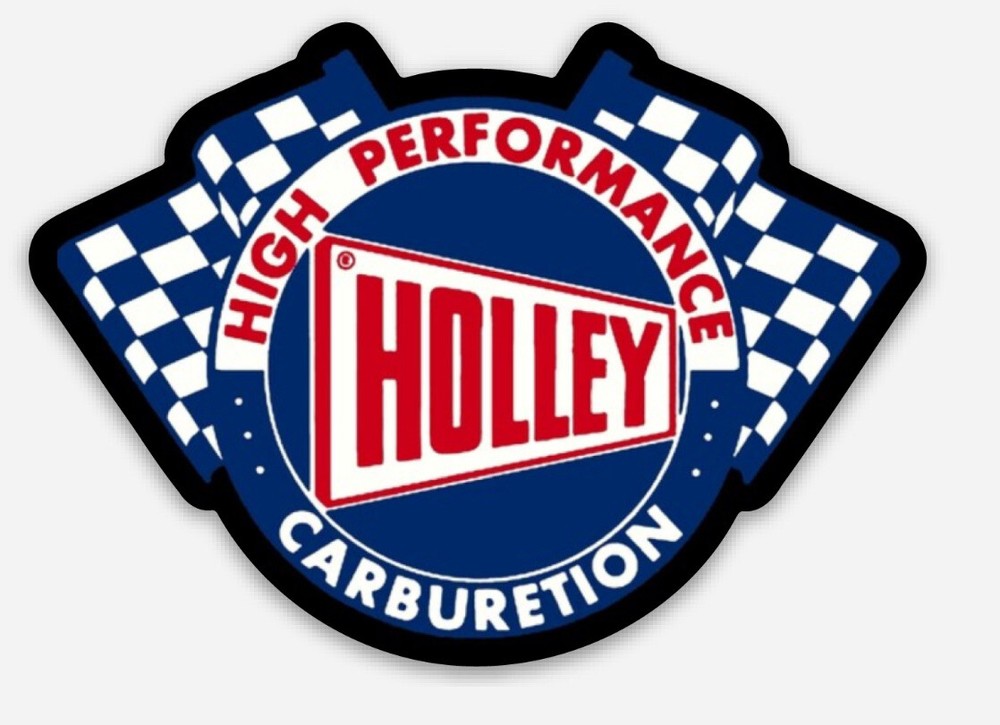 Holley Retro Decal Vintage Reproduction Carburetor NASCAR Racing