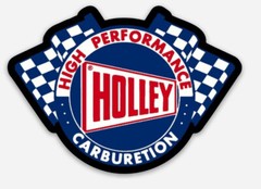 Holley Retro Decal Vintage Reproduction Carburetor NASCAR Racing