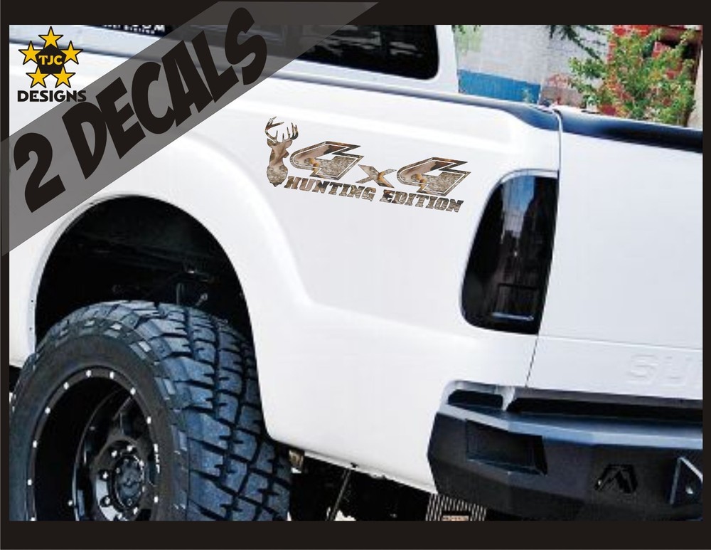 4×4 Decals, OAK TREE CAMOUFLAGE Set for Ford F150 Super Duty CAMO Hunting