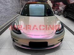 Space Candy Gloss Gray Red Metallic Sticker Decal Car Vinyl Wrap Sheet Film DIY