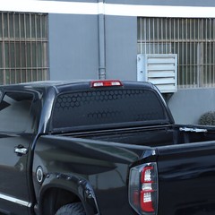 Matte Black Rear Window Honeycomb Decal VinylsFits 2007-2021 Toyota Tundra