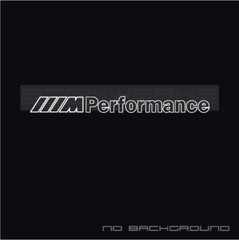 M Performance Decal Sticker M2 M3 BMW M4 M6 X3 X5 X6 X5M X6M Outline Pair
