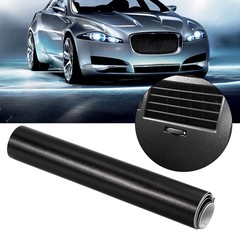 Leather Grain VinylCar Interior Sticker Decor Furniture DIY Film Wrap Black