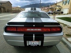 FITS Dodge Challenger 11 12 13 14 Racing Stripes 10″ Vinyl Graphic Decal CUT KIT