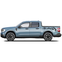 Mountain bed graphics stickers decals compatible with Ford Maverick