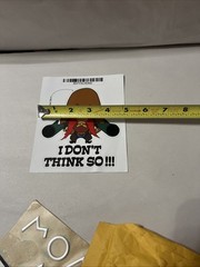 YOSEMITE SAM WITH GUNS I DON’T THINK SO STICKER
