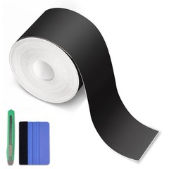 Arespark Matte Black Vinyl Wrap, SelfAdhesive Matte Vinyl Tape for Black Out …
