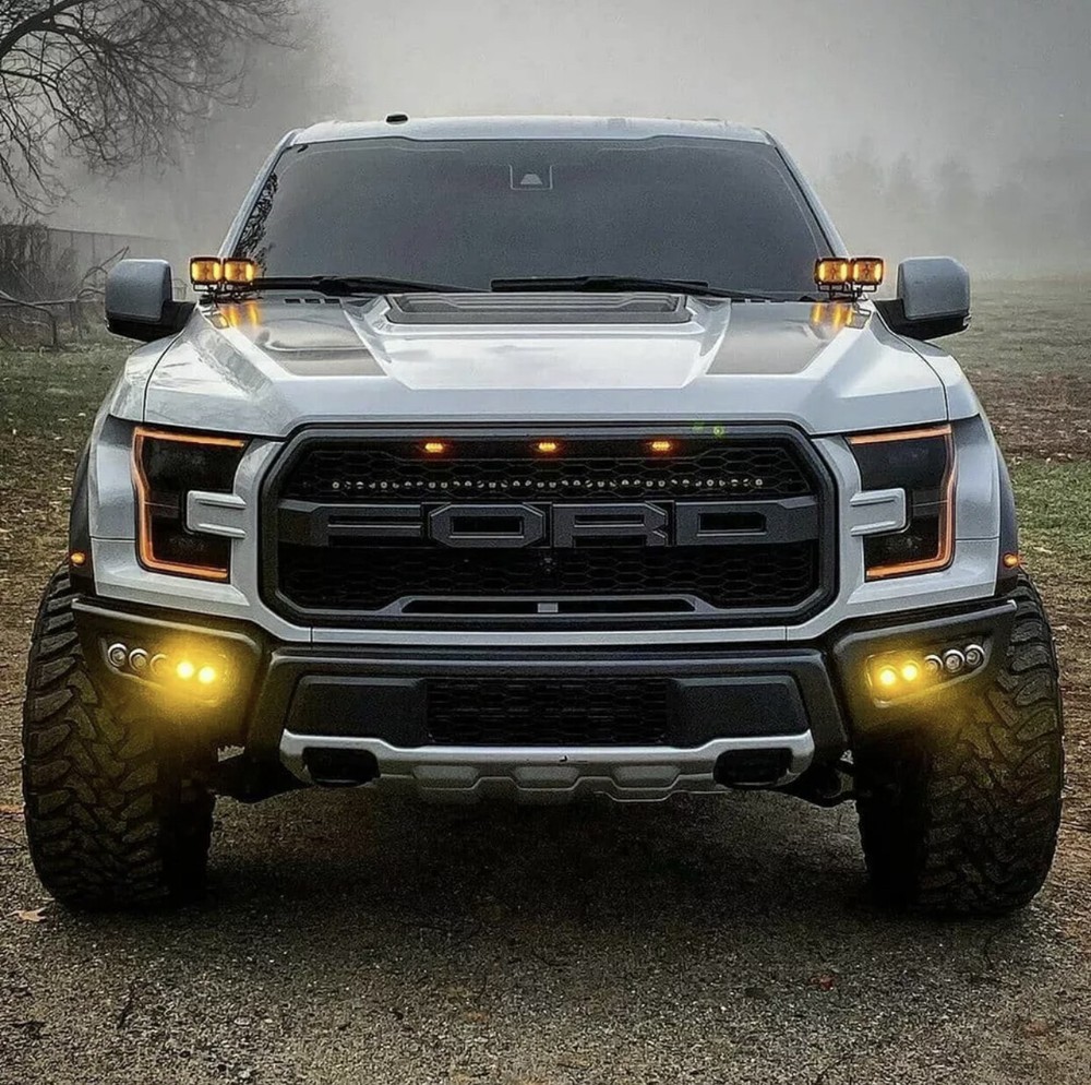 Hood Vinyl Decals graphics stripe – Ford Raptor F-150