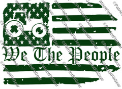 American Farmer,We The People,Flag,Farming,Agribusiness,Dairy Farm,Vinyl Decal