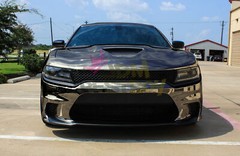 ESSMO PET Super Chrome Gray Stretch Car Vehicle Vinyl Wrap Decal Sticker Sheet