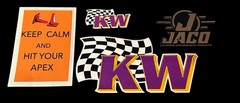 Mixed Lot automotive parts/motocross decals & stickers-Oregon