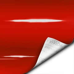 Ultra Gloss Racing Red Vinyl Car Wrap Paint Replacement Film Roll with Nano …