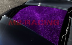 PET Damascus Steel Forged Gloss Royal Purple Car Vinyl Wrap Decal Sticker Film