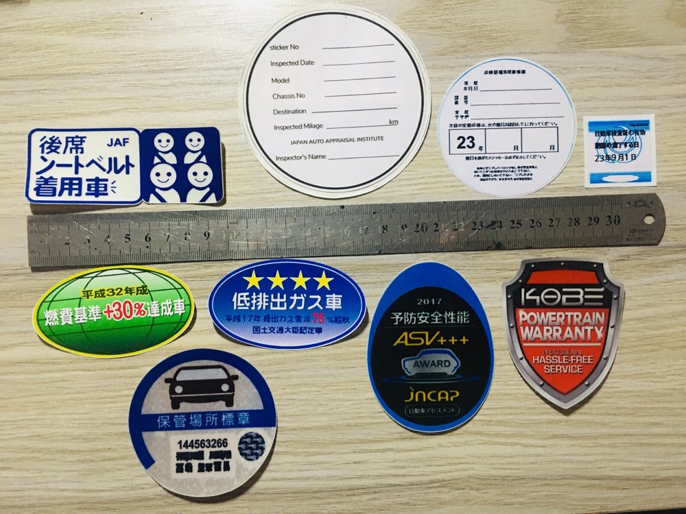 JDM CAR / VAN Sticker Vinyl set OEM High Quality
