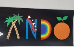 R. Nichols – Car or Other Magnet Orlando FL Icons Large Rectangle 8″ x2.25″ NEW