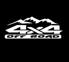 4×4 Offroad Bedside Decals, Set Of 2
