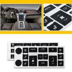 FITS FOR 2007-2014 Cadillac Escalade A/C Climate Control Button ReTrim NEW E