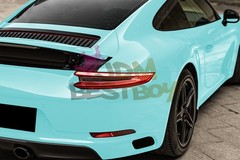 Color PPF Paint Protection Film Gloss Teal Blue Car Paint Scratch Shield Wrap