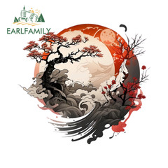 EARLFAMILY 5.1″ Anime Creative Scenery Design Car Decal Auto Body Bumper Sticker