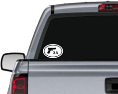 2nd Amendment 2A Decal 5.75″ x 4″ – For Indoor/Outdoor Use – Permanent Vinyl
