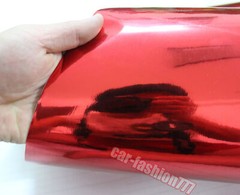Smooth Mirror Chrome Tape Decors Glossy Car Vinyl Wrap Trips Sheet Sticker US