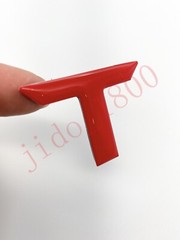 Gloss Red Domed letters compatible with TOYOTA TUNDRA 2022 23 Tailgate insert