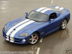 8″ Plain Rally stripes Stripe Graphics FIT All Year Mod Dodge VIPER SRT-10 GTS