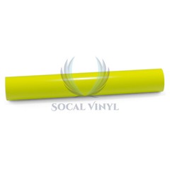 Gloss Glossy Lime Yellow Green Vinyl Wrap Sheet Sticker Decal Air Release Film