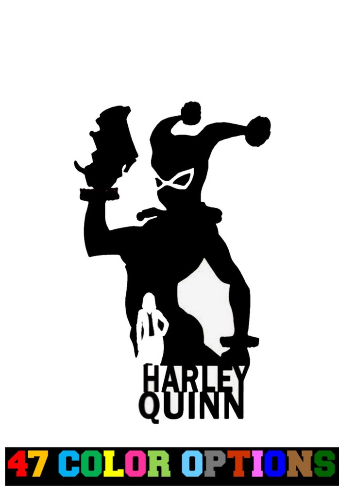Decal Vinyl Truck Car Sticker – DC Comics Batman Harley Quinn v3