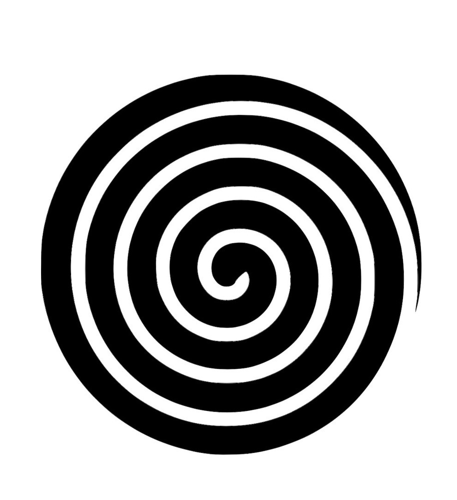 Spiral Die Cut Decal – Choose Color & Size – Bumper Laptop Phone Truck Stickers