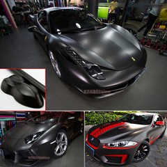 Entire SUV Car Wrap – Satin Chrome Glitter Pearl Metal Vinyl Sticker Stretch AB