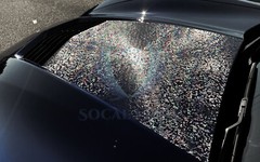 PET Damascus Steel Forged Carbon Fiber Black Car Vinyl Wrap Decal Sticker Film