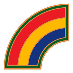 42nd Infantry Division Bumper Sticker Military Vinyl Soldier Decal 5″