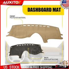 Dashboard Cover Mat for Toyota Sienna 2004-2010 Dash Pad Carpet Black Gray Beige