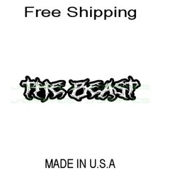 The Beast Sticker Decal JDM Lowered Stance Low Turbo Boost KDM Truck Diesel Car