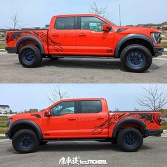 Car sticker FOR Ford F-150 Raptor 2023 body exterior modification sports sticker