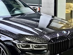108″x60″ Premium Forged Black Carbon Fiber Vinyl Wrap Film High Gloss 9ft x 5ft