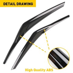 1/2Headlight Eyelid Trim Cover Eyebrows For Toyota Camry SE XSE XLE 2018-20 A