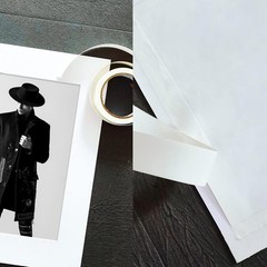 Linen Hinging Tape – Self-Adhesive for Prints Matte White