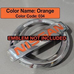 Front Emblem Vinyl inlays FOR 2016-2024, Nissan Titan. Emblem NOT included.