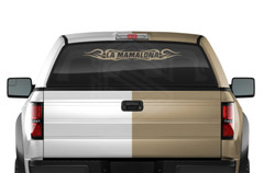 #122 LA MAMALONA Windshield Decal Window Sticker Vinyl Banner Troca Camioneta