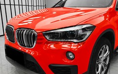 Gloss Red Glossy Vinyl Car Wrap Sticker Decal Bubble Free Sheet Film