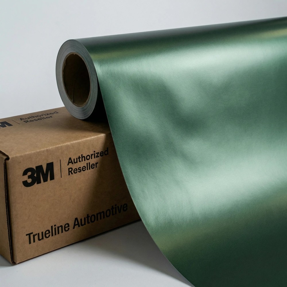 Matte Pine Green Metallic – 3M 2080 M206 Vinyl Wrap Film All Sizes Dual Cast