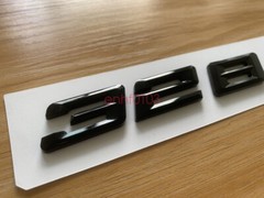 Gloss Black 3D ABS Letters Trunk 328is Emblem Rear Badge for BMW 2017-2022 328is