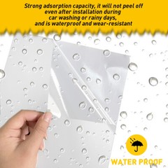 Sun Visor Strip Windshield Banner Vinyl Long Lasting Premium Blank Decal